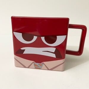 Inside Out Anger Mug Disney Pixar Character Square Cup